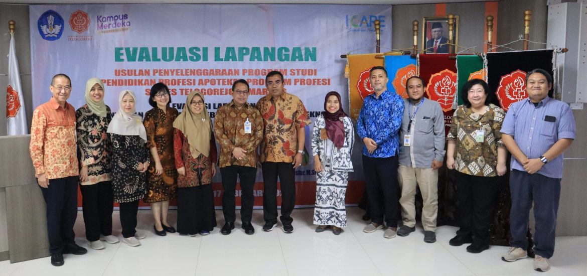 Evaluasi Lapangan Penyelenggaraan Program Studi Pendidikan Profesi Apoteker Program Profesi Stikes Telogorejo Semarang